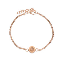 Afbeelding in Gallery-weergave laden, Armband box chain creartive Rosegoud