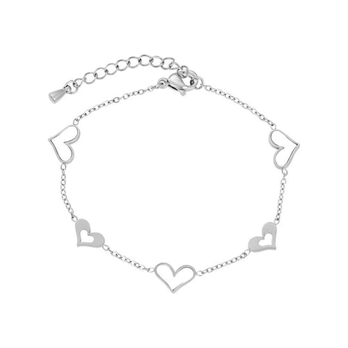 Armband in Love zilver ixxxi