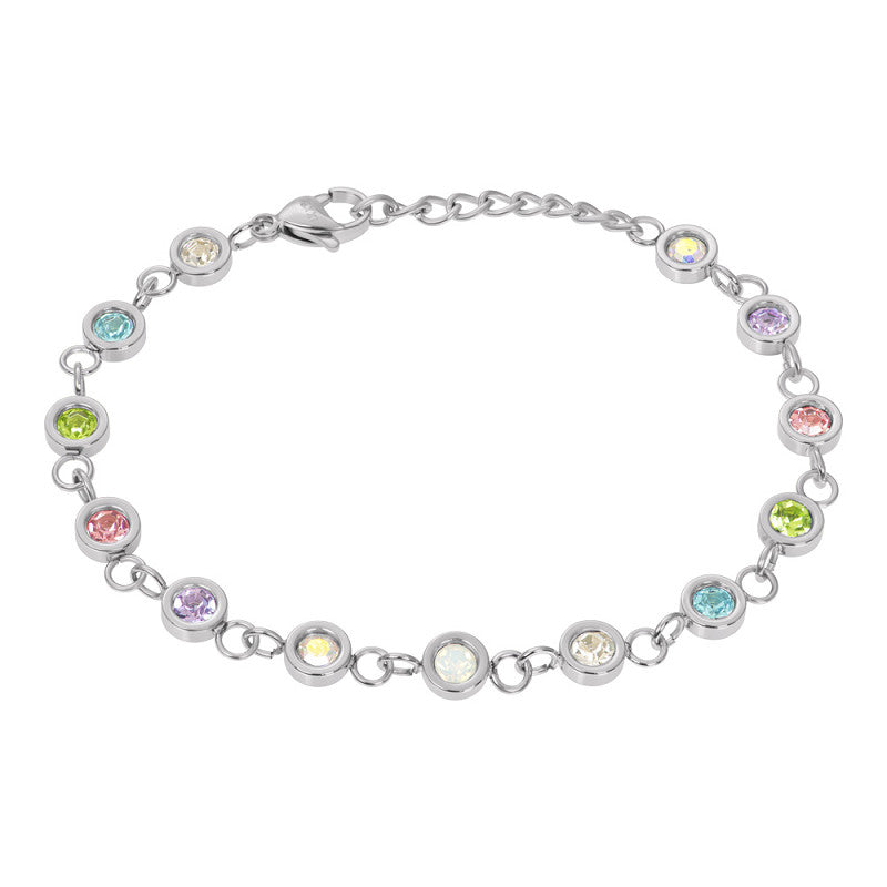 Armband Viva zilver ixxxi