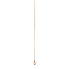 Ketting 1mm schakel Goud 50cm