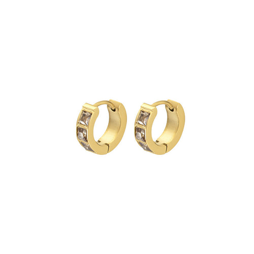 Oorbellen Brillia  brown