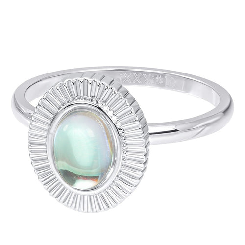 Dahlia Zilver vulring 2mm