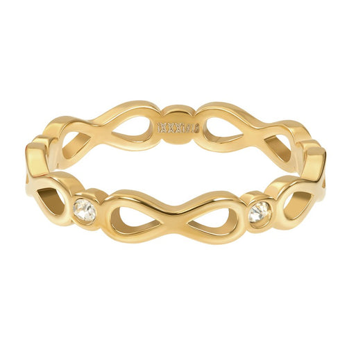 Infinite vulring 2mm Goud