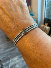Afbeelding in Gallery-weergave laden, Armband strass zilver art hy2029