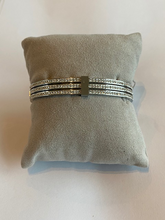 Afbeelding in Gallery-weergave laden, Armband strass zilver art hy2029