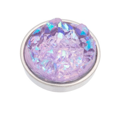 Top part Drusy Purple